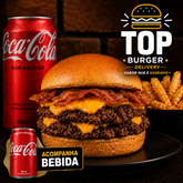 2X COMBO - Crispy Bacon em dobro + 2X Coca-Cola +2X Fritas
